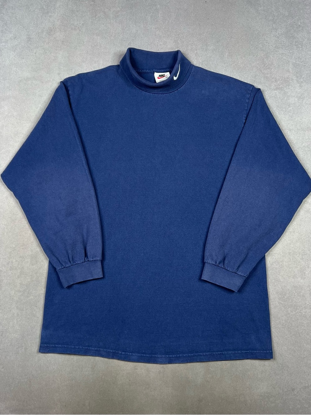 Nike Men's Dark Blue Turtleneck Sweater